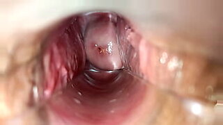 Squirt with a speculum inside vagina